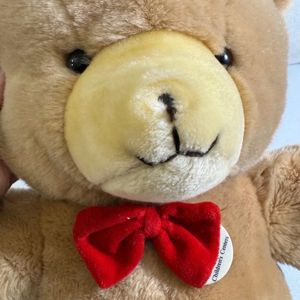 VTG Gerber G R Bear Plush Stuffed Animal Bow Official Mascot Childrens‎ Center